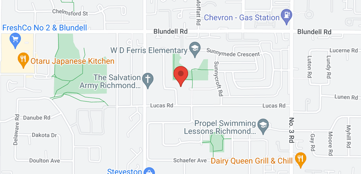 map of 8480 SUNNYWOOD DRIVE
